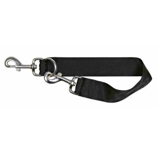 Шлея защитная Trixie Dog Protect XL для собак, в авто, 80 - 100 см х 23 мм, нейлон, черный