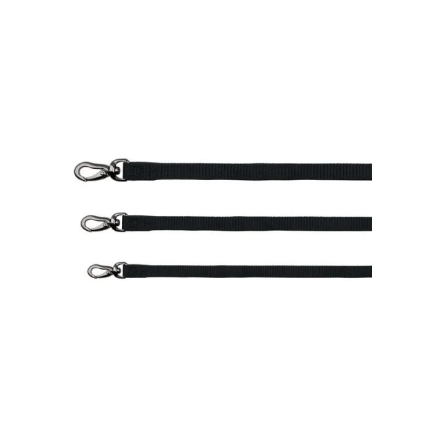 Поводок Trixie Experience для собак, черный, нейлон, 2 м х 10 мм