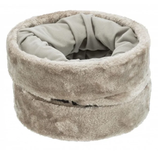 Тоннель Trixie для кошек и маленьких щенков, 22х60 см, серый