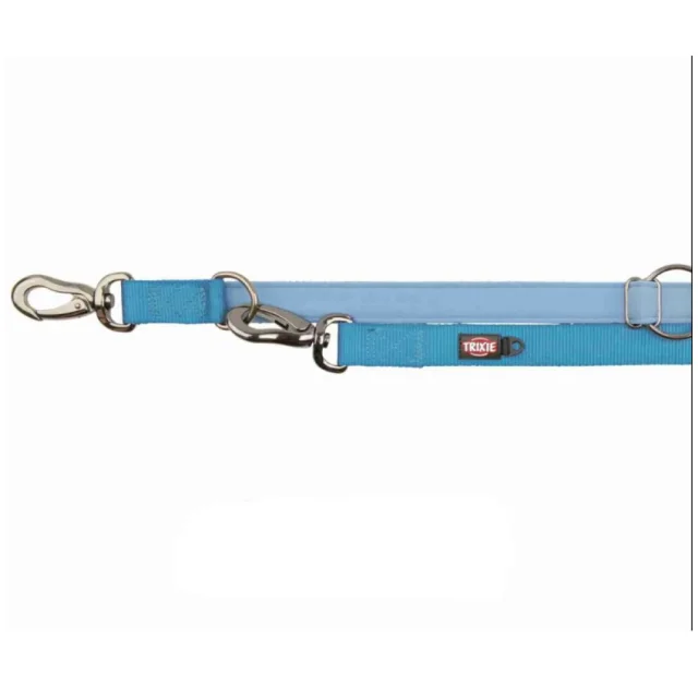 Поводок Trixie Experience для собак, синий, нейлон, 2 м х 25 мм