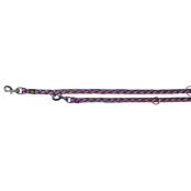 Поводок Trixie Cavo отражающий, для собак, 2 м х 12 мм, розово-серебристый