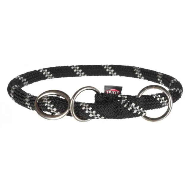 Нашийник Trixie Stop the Pull L з відображає смугою, 50 см х 13 мм, чорний