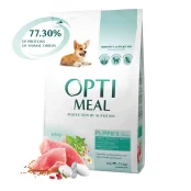 Сухий корм Optimeal для цуценят всіх порід, з індичкою, 4 кг