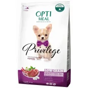 Нізкозерновой сухий корм Optimeal для цуценят мініатюрних і малих порід, з ягням, 4 кг