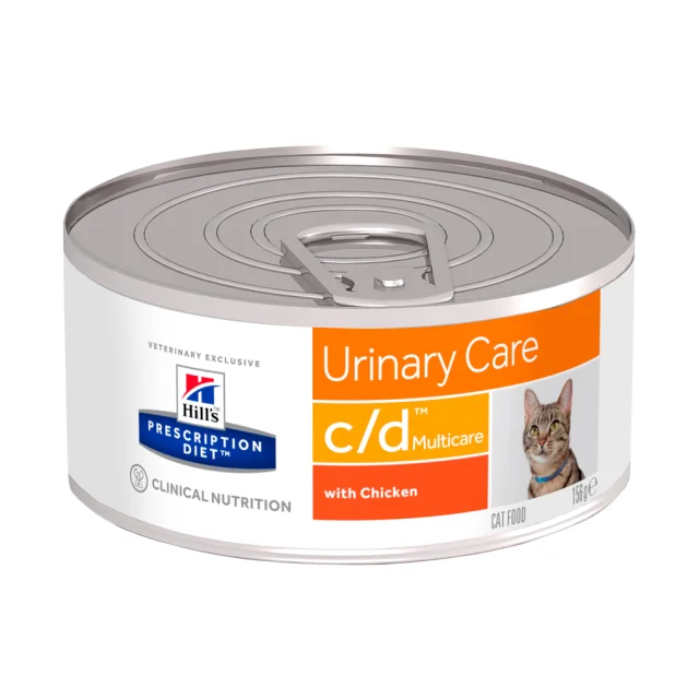 Консерва Hill's Prescription Diet Urinary Care для растворения струвитных камней у кошек, с курицей, 156 г