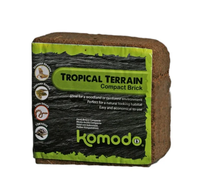 Подложка из кокосового волокна Komodo Tropical Terrain Brick, 4 л