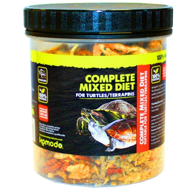 Корм для водных черепах Komodo Complete Diet for Turtles, 30 г