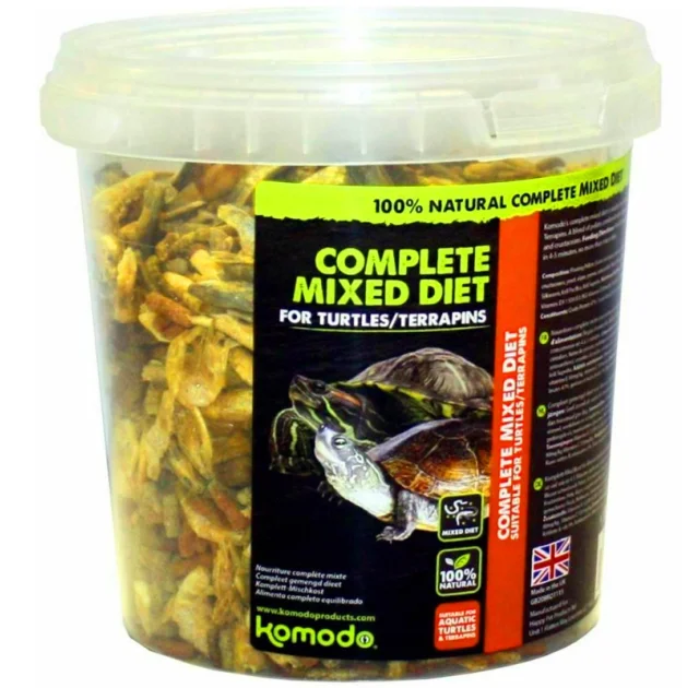 Корм для водных черепах Komodo Complete Diet for Turtles, 240 г