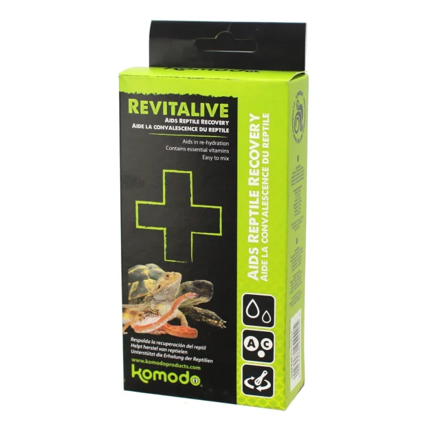 Первая помощь для рептилий и амфибий Komodo Revitalive