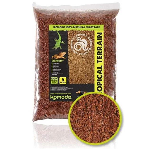 Субстрат тропический Komodo Tropical Terrain, 6 л
