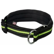 Ошейник-удавка Trixie Fusion для собак, 45–53 см/30 мм, чёрный/зелёный