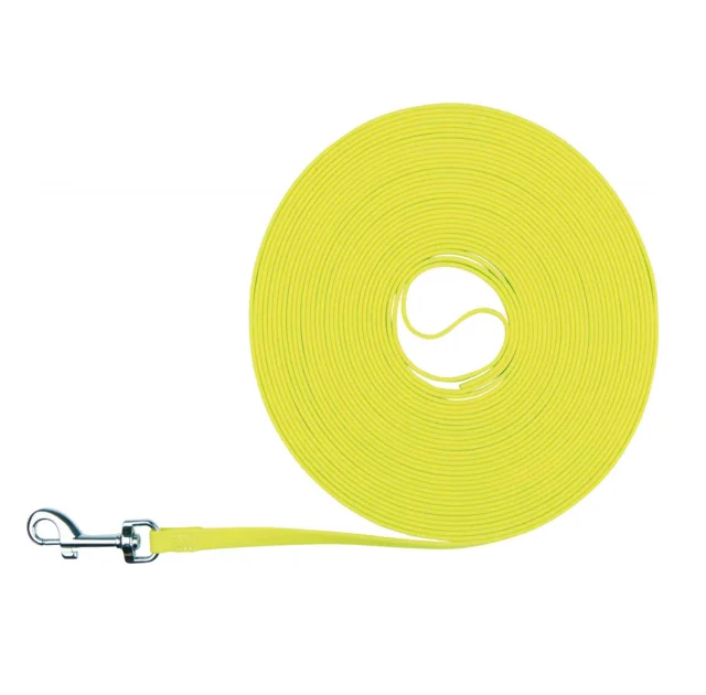 Поводок для тренировок Trixie Easy Life для собак, 12.5 м/10 мм, жёлтый неон