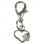 Брелок с камнями Trixie для собак, хром, 16 х 12 мм