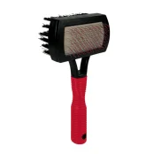 Щітка-пуходірка Trixie для собак, двостороння, пластик, 17×10 см