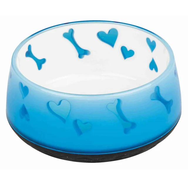 Миска Trixie Lovely Dog для собак, пластик, 0,9 л/18 см