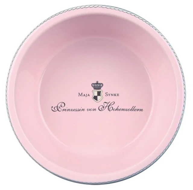 Миска Trixie Dog Princess для собак, керамика, розовая, 0,18 л/12 см