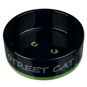 Миска Trixie Street Cat для кішок, кераміка, 0,3 л / 12 см