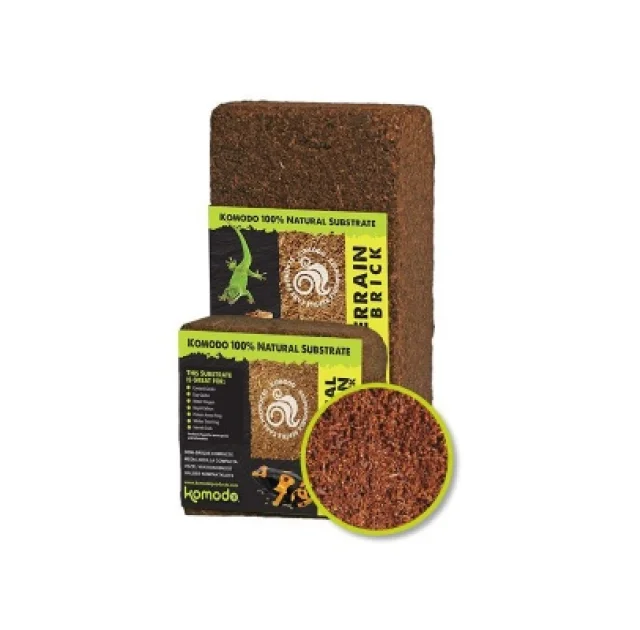 Підкладка з кокосового волокна Komodo Tropical Terrain Brick, 8 л