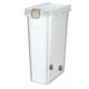 Контейнер для хранения корма Trixie для собак, пластик, белый/прозрачный, 40 л, 27×61×45 см