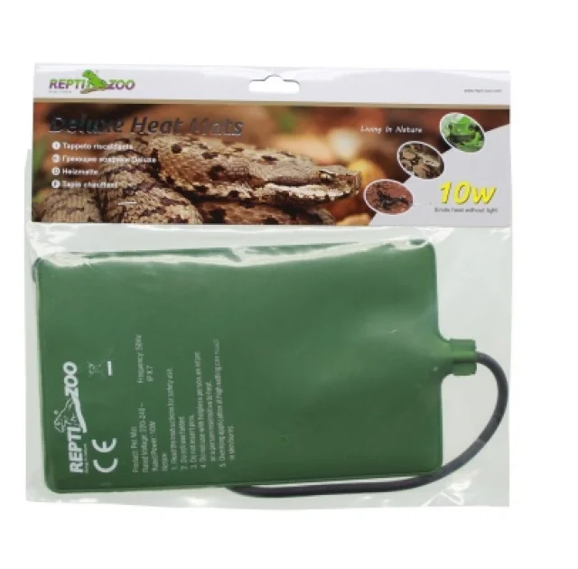 Нагрівальний мат, водонепроникний REPTI-ZOO Deluxe Mats 10 Вт, 15x25 см