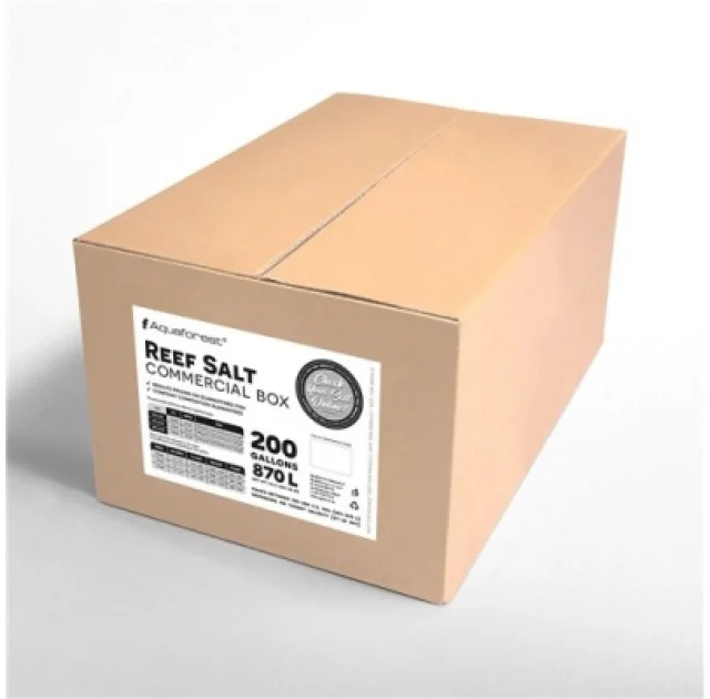 Соль рифовая AQUAFOREST Reef salt commercial box 25 кг