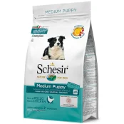 Сухий корм Schesir Dog Medium Puppy з куркою, монопротеїновий, для цуценят середніх порід, 3 кг