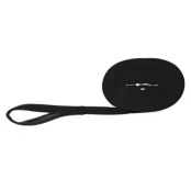 Поводок Trixie для собак, брезент, 5 м×20 мм, черный