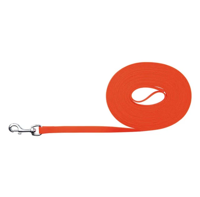 Поводок Trixie Easy Life для тренировок, для собак, 15 м х 17 мм, оранжевый