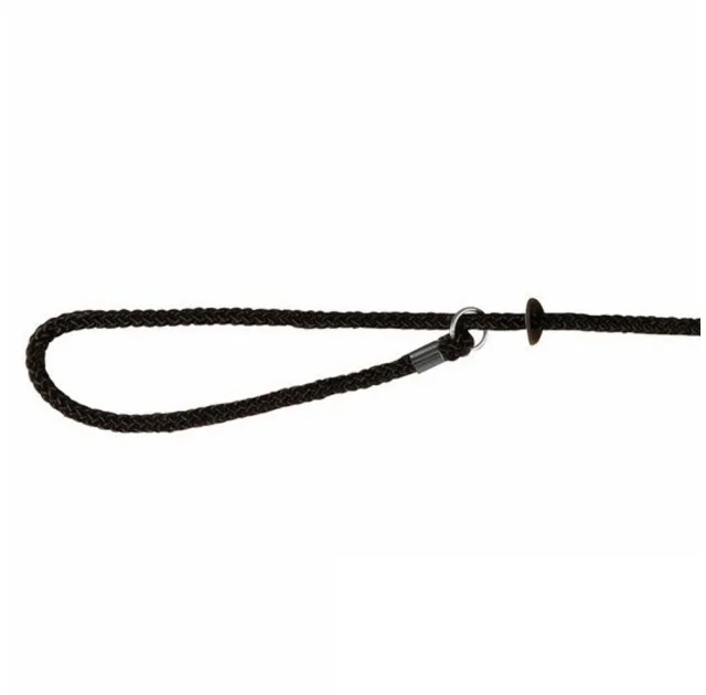Повідець Trixie для собак, з зашморгом, нейлон, 1.2 м х 10 мм, чорний