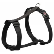 Шлея Trixie Premium H-Harness для собак, 85-130 см, 38 мм, розмір XL-XXLL, чорний