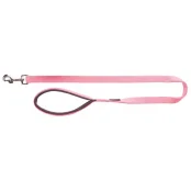 Повідець Trixie Premium для собак, 1.2 м х 15 мм, XS-S, фламінго