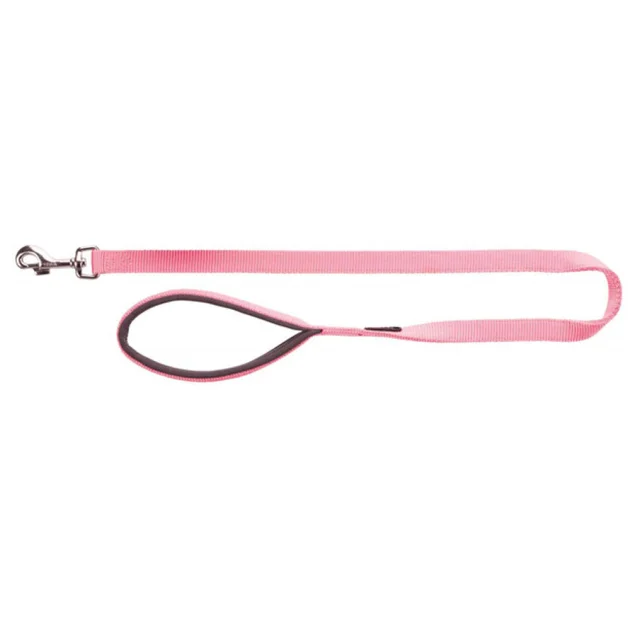 Поводок Trixie Premium для собак, 1 м х 20 мм, M-L, фламинго