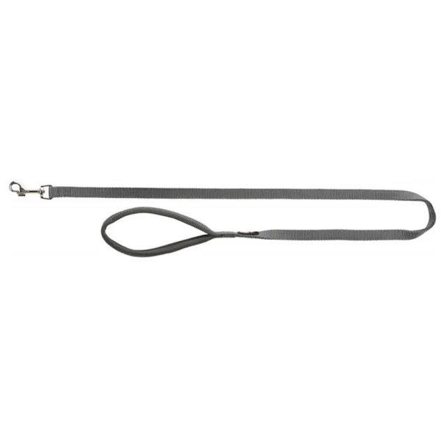 Поводок Trixie Premium Lead для собак, размер L-XL, 1 м/25 мм, графит