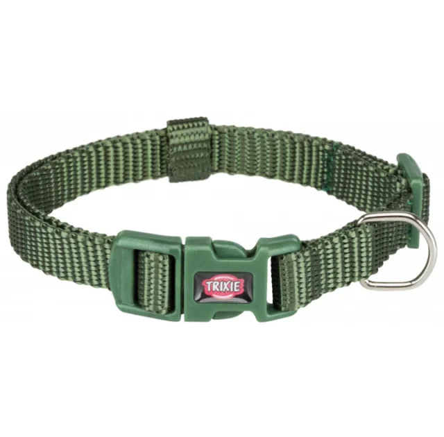 Ошейник Trixie Premium для собак, нейлон, размер XS-S, лесной, 10 мм, 22-35 см