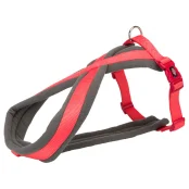 Шлея Trixie Premium Touring Harness для собак, 26-38 см, 10 мм, размер XXS-XS, коралловый