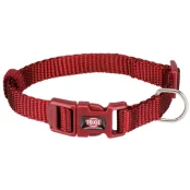 Ошейник Trixie Premium для собак, нейлон, размер XXS-XS, бордовый, 10 мм, 15-25 см