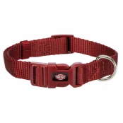 Нашийник Trixie Premium для собак, нейлон, 25-40 см х 15 мм, S, бордовий