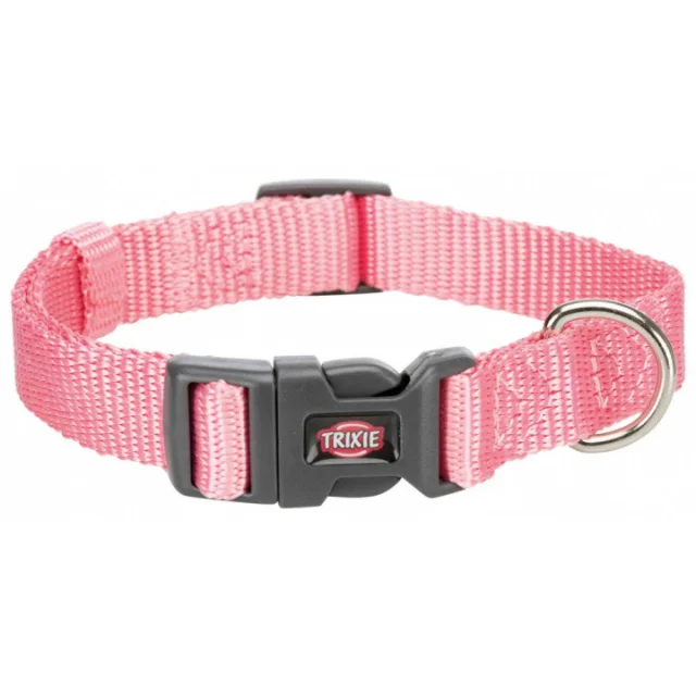 Ошейник Trixie Premium для собак, нейлон, размер S, фламинго, 15 мм, 25-40 см