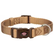 Ошейник Trixie Premium для собак, нейлон, размер S, карамель, 15 мм, 25-40 см