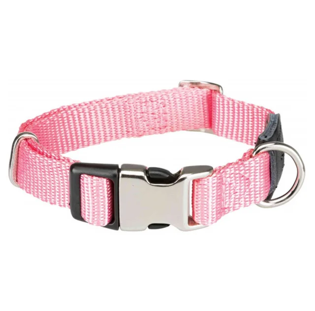 Ошейник Trixie Premium для собак, 34-52 см х 20 мм, M-L, фламинго
