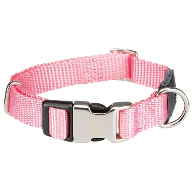 Ошейник Trixie Premium для собак, 45-70 см х 25 мм, L-XL, фламинго