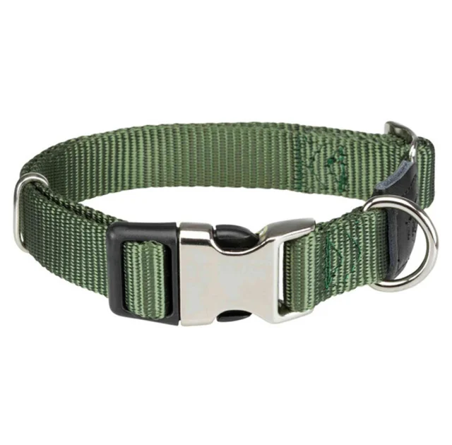Ошейник Trixie Premium для собак, 45-70 см х 25 мм, L-XL, лесной