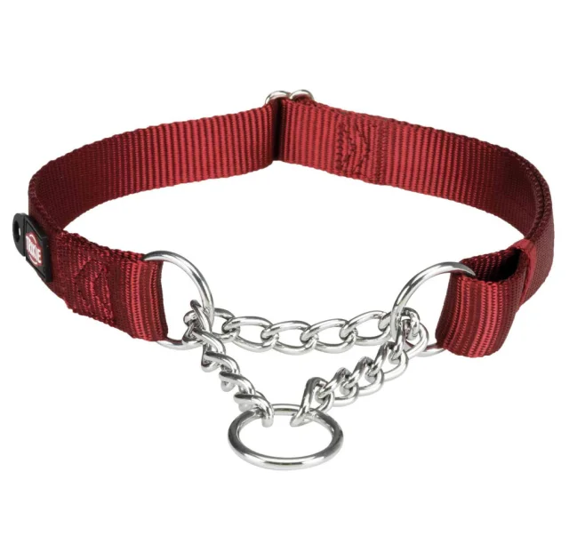 Ошейник-удавка Trixie Premium для собак, нейлон, 45-70 см х 25 мм, бордовый