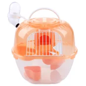 Клетка AnimAll Apple Style для хомяка, 20.5х18х22.5 см, оранжевая