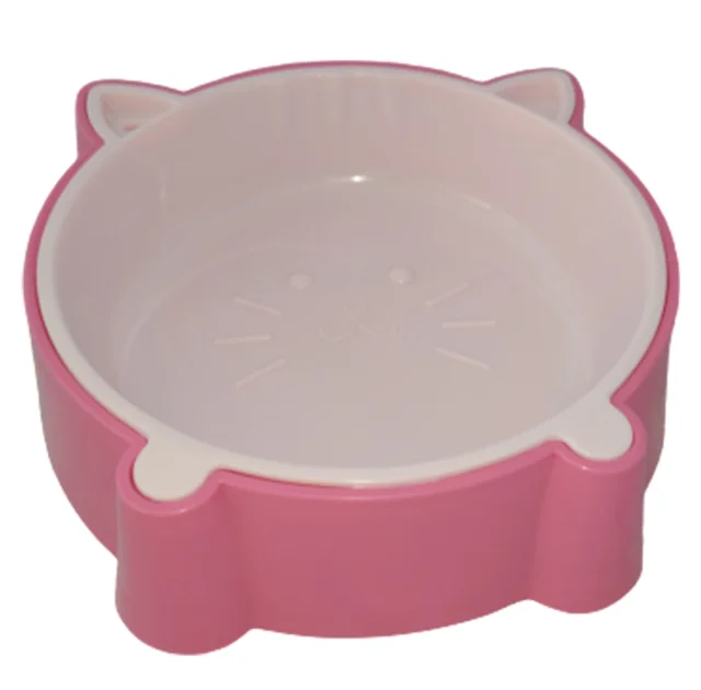 Пластикова миска AnimAll для котів S, 200 мл, рожева