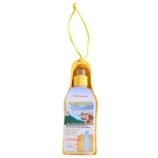 Поилка AnimAll дорожная для животных S, 300 мл, жёлтая