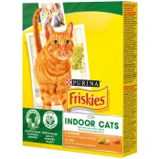 Сухой корм Purina Friskies Indoor Cat для кошек живущих в помещении, с курицей и овощами, 270 г