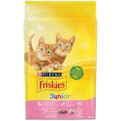Сухой корм Purina Friskies Junior для котят, с курицей, молоком и овощами, 10 кг