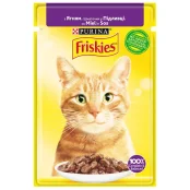 Влажный корм Purina Friskies для кошек, с ягненком, 85 г