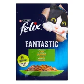 Вологий корм Purina Felix Fantastic для котів, з кроликом, 85 г